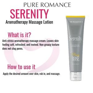 Serenity Pure Romance Massage Lotion